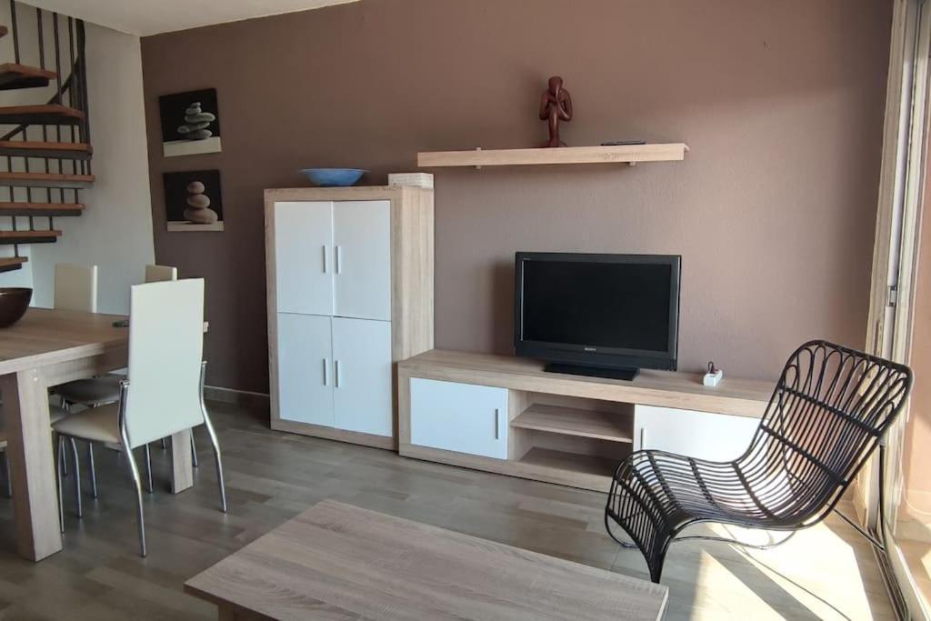 Apartmán Atico-Duplex En Urb. Penismar En 1ª Linea De Playa Peñíscola Exteriér fotografie