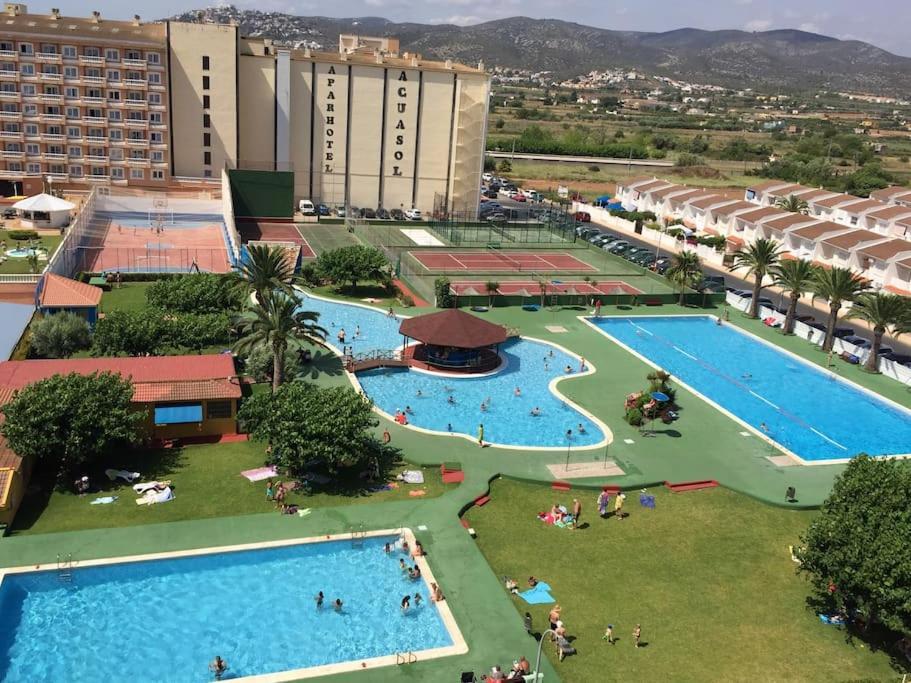 Apartmán Atico-Duplex En Urb. Penismar En 1ª Linea De Playa Peñíscola Exteriér fotografie